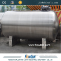 horizontal stainless steel water storage tank